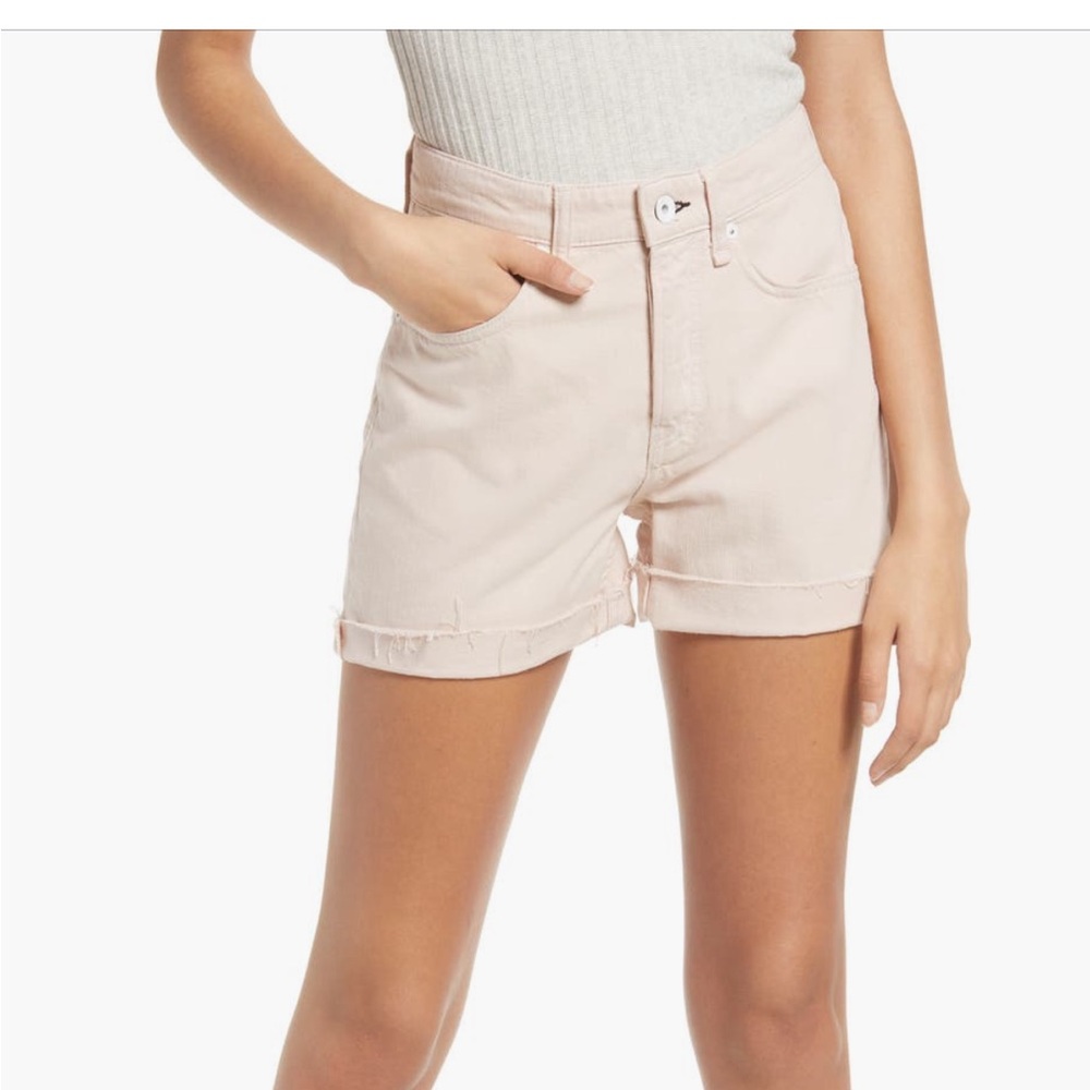 Rag and Bone mid-rise Rosa short size 26 color-blush